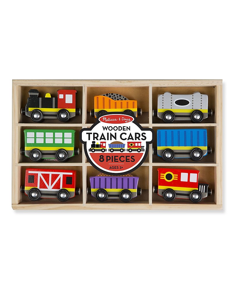 wooden train cars